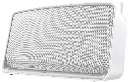 Pioneer XW-SMA3-W Altoparlanti Portatili, Resistente all'Acqua, 20 W, 8 Ω, Wi-Fi, Bianco