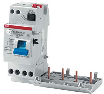 ABB DDA204 AC 40A 30MA BLOCCO DIFFERENZIALE 4P, bianco