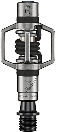 Crankbrothers Eggbeater 3 - Pedales MTB - negro/Plateado 2015