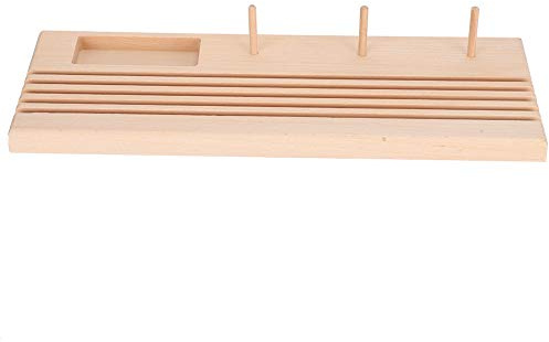 Oumefar Fadenspulenhalter , Nähhilfe , Linealhalter , aus Holz , Patchwork Aufbewahrung für Nähen , Quilten