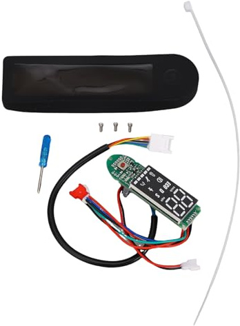 BuyWeek Elektrisk skoter, instrumentbräda, e-skoter, instrumentbräda, e-skoter, bluetooth, kretskort, reservdelar för 8,5 till 10 tums elskoter