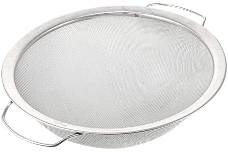 IWOWHERO Colador de Pintura Filtro Metálico Fino y Resistente de Acero Inoxidable Reutilizable para Filtro de Emulsión Adecuado para Pintura y Esmaltes
