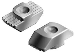 RS PRO Verbindungskomponente, Nutenstein für 10mm, M6 passend für 40 mm, 45 mm, 50 mm, 60 mm, Packung a 10 Stück