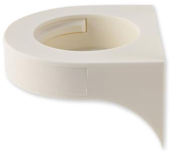 FRANZ MENSCH Hygostar Wandhalterung für Pumpspender, 1-fach | Kunststoff, Packung, weiß