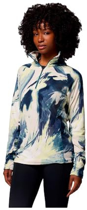 Columbia Mezza Zip Stampa Glacial 4 Pull Over in pile Donna (Pacco da 1)