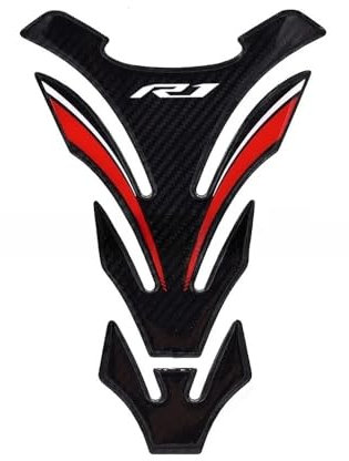 Kraftstofftank Traction Pad Protector Für Yama&ha YZF-R1 R1 R1M Motorradzubehör 3D-Tankpad-Schutz Rutschfester Motorrad-Gastankschutz