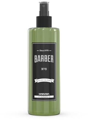 BARBER MARMARA Eau de Cologne Pump-spray Herren (1x 400ml) After Shave Men - Duftwasser Männer - Erfrischend & Pflegend - Barber Eau de Cologne (400ml, No.5)