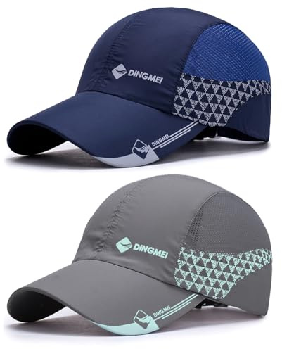 TAGVO Cappello da Baseball in Sportiva Uomo Donna, Berretto da Corsa con Protezione UV Leggero Ad Asciugatura Rapida, Outdoor Cappello Estivo Unisex per Pesca, Escursioni, Campeggio, Ciclismo