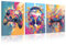 burkfeeg 3 Quadri Decorazione Artistica da Parete su Tela, Giochi Moderni Stampe Artistiche da Parete, Stampe Artistiche da Parete 30x40cm Poster Da Gioco per Decorazione Camera da Letto, Sala Giochi