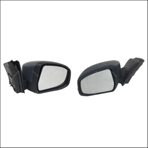 Hajus 827104445 2x Aussenspiegel Vorne L&R Kompatibel mit Ford Focus MK3 grundiert 1,6 2,0