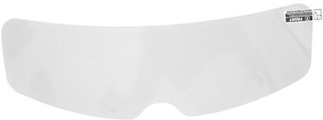 BESTYASH Pellicola Visiera Casco Moto Antiappannamento Antipioggia Protezione Ad Alta Definizione Per Motociclisti Ricambio Accessorio Toppa