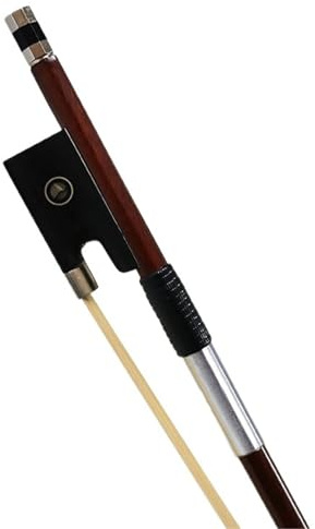 Violinbogen In Voller Größe 1/4 Weißer Pferdeschwanzhaar Handgefertigter Sumu Spezial Geigenbogen(1/2)