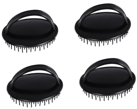 HEMOTON 4stücke Shampoo-kopfhautmassagegerät mit Kopfhautbürste für Haarmassage und Kopfhautpflege Geeignet für Trockenes und Nasses Haar