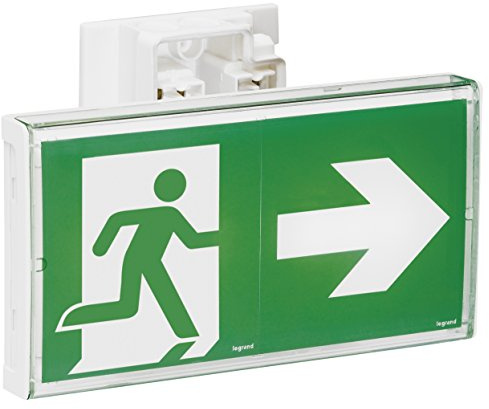 legrand - BAES d'évacuation saillie à LEDs - Sati connecté visibilité augmentée pour ERT & ERP - 45LM - 1H-ip43 ik07