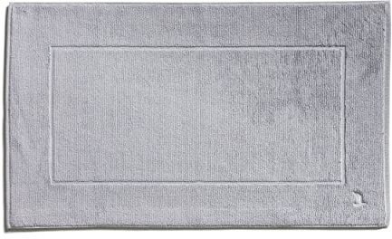 Möve Superwuschel Badteppich 60 x 100 cm aus 100% Baumwolle, Silver
