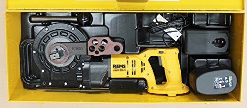 REMS Curvo basic-pack – Robuste Rohrbiegemaschine akku-curvo li-on basic-pack