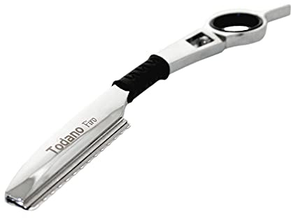 Hair Cutting Trimmer Razor, Hairdressing Styling Razor/Blade, Black, Red, B...