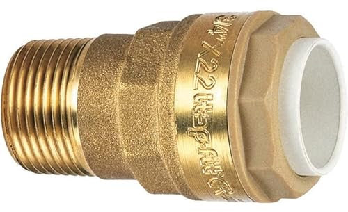 Raccord laiton droit à emboîtement M 1/2 Ø 20 mm Itap-Fit Itap