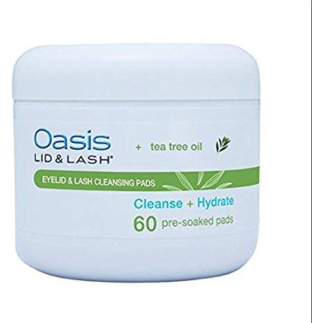 OASIS Medical Oasis LID & LASH + Tea Tree Oil Eyelid & Lash Cleansing Pads