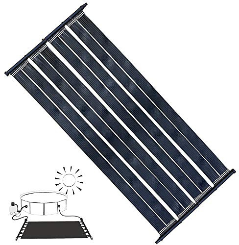 Melko Poolheizung 2 X 605x80CM Schwimmbad Heizung Solarpanel Solarabsorber Solar