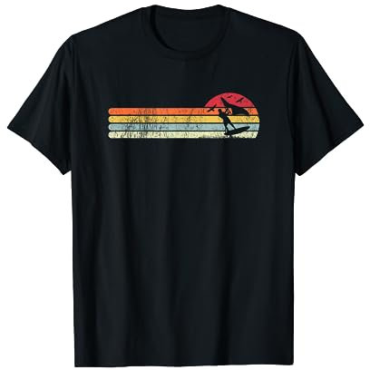 Wing Foiling Surfing I Retro Vintage T-Shirt