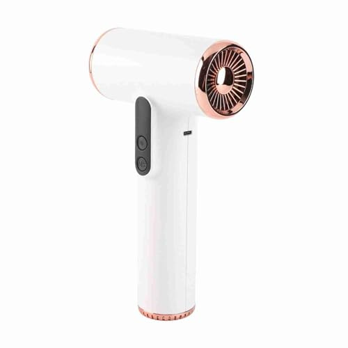 Asciugacapelli Senza Fili, Asciugacapelli Ricaricabile USB C, 3 Impostazioni Calore, Batteria da 15000 MAh, Guscio in ABS, per Viaggi in Dormitorio All'Aperto
