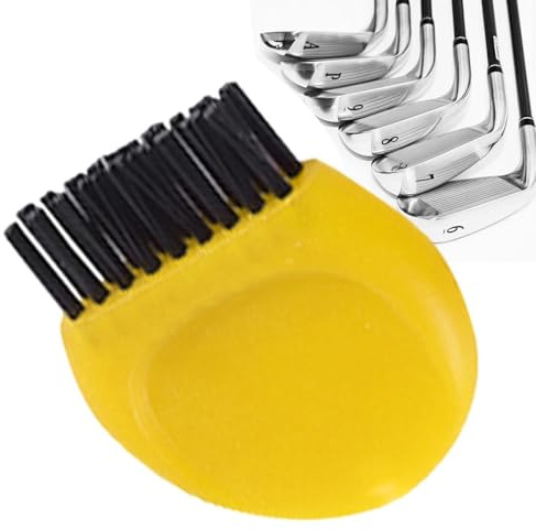 Golf-Taschenbürste, tragbare Golfbürste, weiche Bürste für Golfschläger, leichter Golfreiniger, Golfschuhreiniger, Golfkopfreiniger, Scan Reinigungsbürste