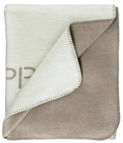 Esprit Premium Wendedecke 130x170 cm - Oeko-TEX Kuscheldecke Baumwolle - Wohndecke Flauschig Weich - Sofadecke XXL - Tagesdecke Couch - Wolldecke Weiss