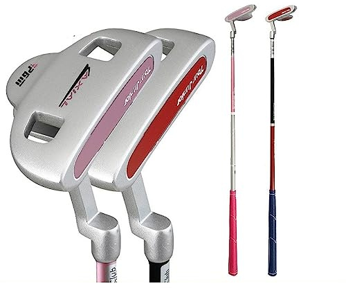 Putter de palo de golf para niños y niñas, putter de golf de precisión para jóvenes, para principiantes, para entrenamiento deportivo (9-12 años, niños)