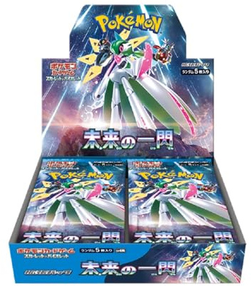 Pokemon TCG Future Flash Booster Box | 30 paquetes de refuerzo de fisura de Pokémon japoneses | Paquetes Pokémon japoneses | Cartas Pokémon japonesas | Serie escarlata y violeta