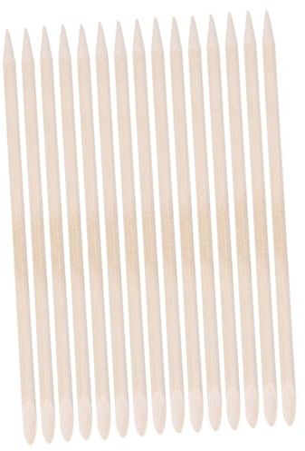 Palitos de Madera para Manicura 50 Unidades Tamaño Estándar, Cutículas | Empujador de Cutículas y Muerta, Uso Profesional y Doméstico, Pedicura, Limpieza de Uñas y Corrector de Uñas