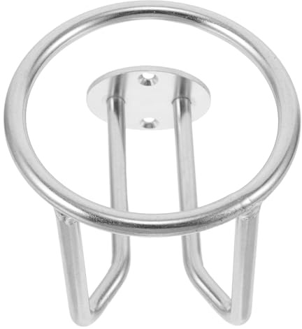 GANAZONO Portabicchieri Per Barche in Acciaio Inossidabile Portabicchieri Ad Anello Per Bevande Supporto Per Yacht e Camper Resistente All Acqua Salata