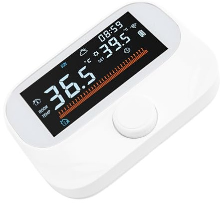 Hyuduo Programmerbar Termostat Smart Home LCD-termostat för Gaspanna Trådlös Fjärrkontroll Effektiv Värmeregulator med App-röstkontroll