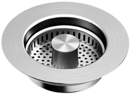 Kitchen Sink Drain Strainer Sink Stopper,Kitchen Sink Plug,Stainless Steel, Kitchen sink strainer,Anti-Clogging,kitchen Sink Strainer Plug,and Prevent Odors-Sinks
