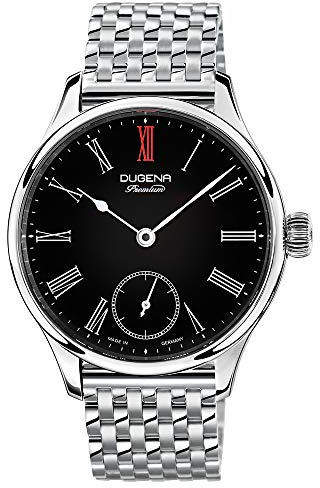 Dugena Herren-Armbanduhr Epsilon 3 Analog Handaufzug Edelstahl 7090057