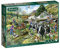 Jumbo 11283 Another Day on The Farm-1000 Teile Falcon de Luxe Tiere Puzzlespiel, Mehrfarben
