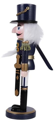 Cabilock Holz Nussknacker Deko Weihnachten Figuren Hängeanhänger Unikat Für Wohnungsdeko Party Geschenk