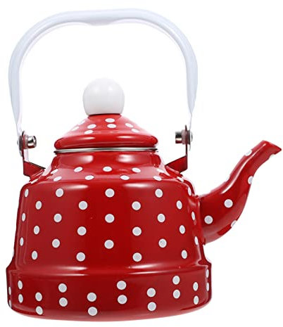 IMIKEYA Hervidor De Cocina Tetera Esmaltada De Alimentaria Exquisita Tetera Para Uso Casa Para Preparar Té Con Infusor