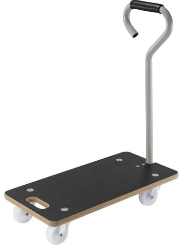 TOOLCRAFT TO-9972441 Transportroller Spanplatte Traglast (max.): 250 kg Anzahl Lenkrollen 4