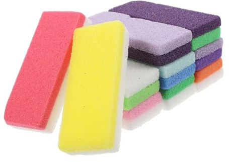 Ipetboom 10pezzi Piedi in Pomice Scrubber Esfoliante Per Rimozione Morta Cura Piedi Mani Gomiti Ginocchia Efficiente e Portatile