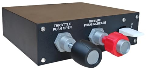Meza Sim-Throttle Mixture Flaps (TMF) Controller for Flight Simulator MSFS2020, X-Plane,FSX,Prepar3D