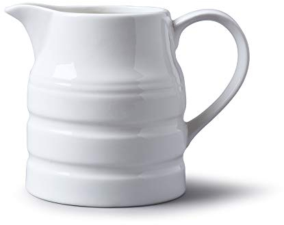 WM Bartleet & Sons 1750 T36 - Jarra tradicional de porcelana, 1 pinta, color blanco