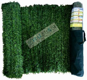 ITALFROM SIEPE Finta Artificiale Sintetica ARELLE OMBREGGIANTE con Foglie Pino AGO Largo - Rotolo 3mt X H 100 4996