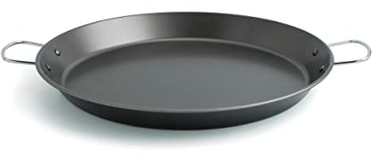 Quid 7559020 Poêle à Paella 8 portions 38 cm Noir 50,2 x 38 x 4,5 cm