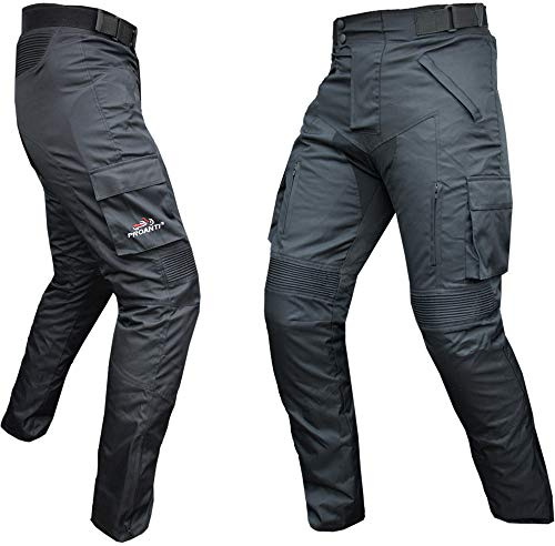 PROANTI - Pantaloni da motociclista Touring Sport in tessuto