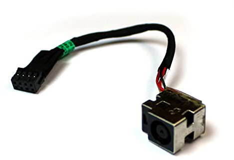 Power4Laptops connecteur Alimentation pc Portable avec câble Compatible avec HP Pavilion G7-2247SF