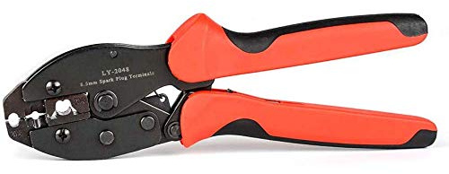 Ratchet Spark Plug Wire Crimper for Spark Plug Ignition Wire and Terminals Dia. 8.5mm