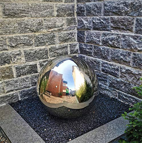 Jürgen Bocker Gartenambiente Kugel aus Edelstahl 60 cm poliert Dekokugel Dekorationskugel Edelstahlkugel