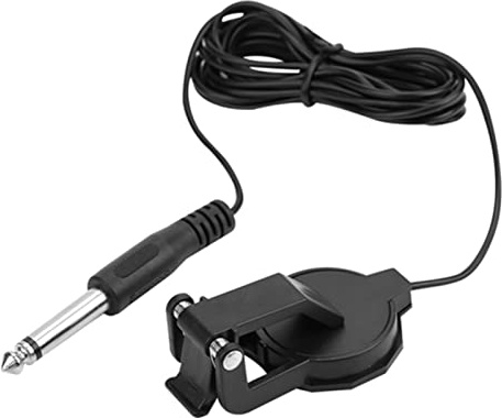 Changor Tonabnehmer, starker Clip-On-Mikrofon-Tonabnehmer, Gitarren-Tonabnehmer, tragbar, für große Entfernungen, für Saiteninstrumente für Erhu