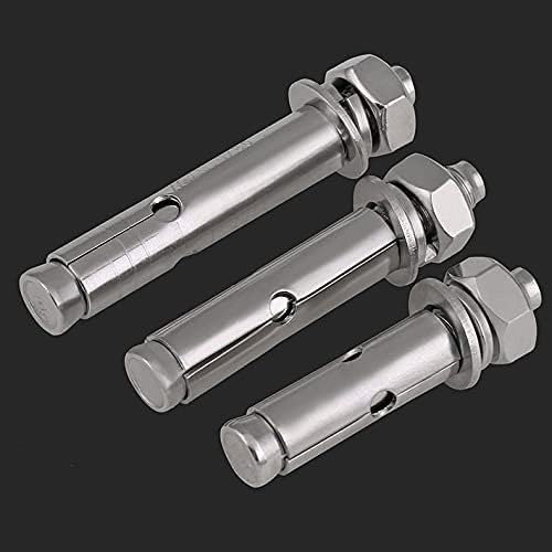 Ankerbolzen, Expansionsbolzen Expansionsschrauben, Ankerbolzenhaken, 316 Edelstahl Expansionsschraube Verlängerter extra langer Brechdraht M10 M12 (1 Stück) (Länge: 80 mm, Größe: M12) (Color : 120mm